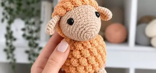 Вязаная овечка описание амигуруми