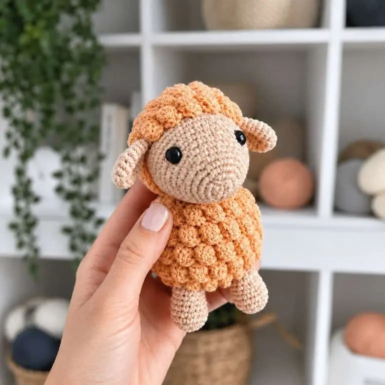Вязаная овечка описание амигуруми